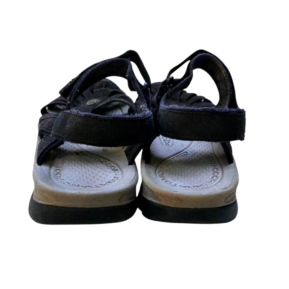Keen Womens Black Suede Active Sandals. - Picture 4 of 7